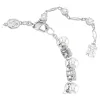 Swarovski Matrix Tennis női karkötő – fehér kristálygyöngy, zirconia és ródium bevonat
