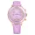 Swarovski Octea Chrono 5690804 női karóra lila szíjjal, rozéarany tok