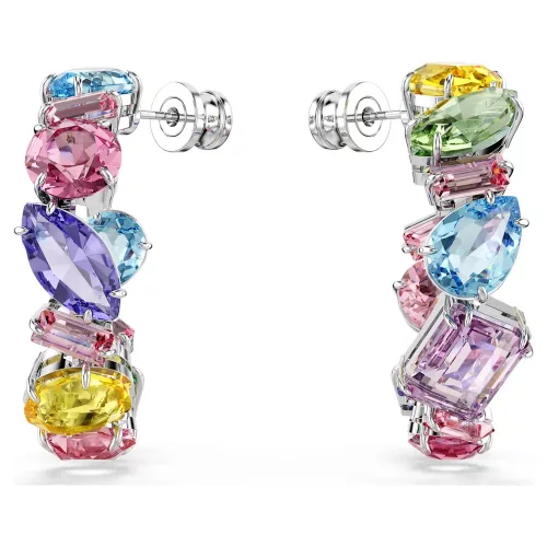 Swarovski Gema 5692412 kis karika fülbevaló vegyes kristályokkal