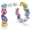 Swarovski Gema 5692412 kis karika fülbevaló vegyes kristályokkal