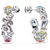 Swarovski Gema 5692412 kis karika fülbevaló vegyes kristályokkal
