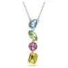 Swarovski Gema Y 5692421 multicolor kristály medál nyaklánc