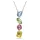 Swarovski Gema Y 5692421 multicolor kristály medál nyaklánc