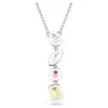 Swarovski Gema Y 5692421 multicolor kristály medál nyaklánc