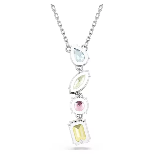 Swarovski Gema Y 5692421 multicolor kristály medál nyaklánc