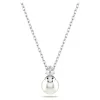 Swarovski Matrix 5693897 medál fehér kristály gyönggyel rodium bevonattal