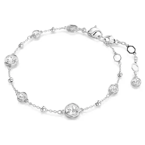 Swarovski Imber női karkötő – fehér kristályok, ródium bevonat