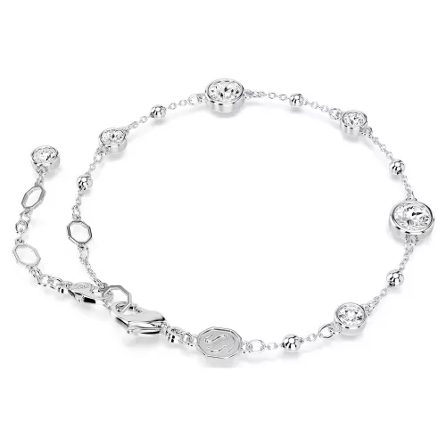 Swarovski Imber női karkötő – fehér kristályok, ródium bevonat