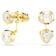 Swarovski Imber 5705461 aszimmetrikus fülbevaló fehér kristályokkal