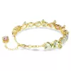 Swarovski Gema Tennis női karkötő – arany tónusú bevonat, többszínű kristályok