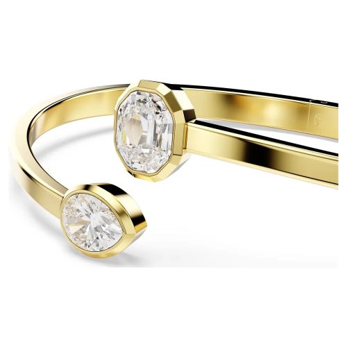 Swarovski Imber 5714315 karkötő – fehér kristály és arany tónus