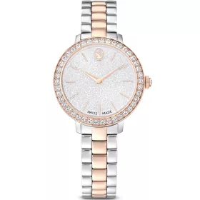 Swarovski Matrix 5715028 női karóra ezüst-rózsaarany kristályos szíjjal