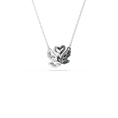 Swarovski Swan 5720880 nyaklánc – hattyú motívum fehér kristályokkal