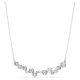 Swarovski Constella 5722473 nyaklánc – fehér kristály rodium foglalat