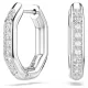 Swarovski Dextera M5724585 karika fülbevaló – kristály és rodium bevonattal