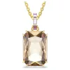 Swarovski Millenia barna kristály medál aranytónusú bevonattal