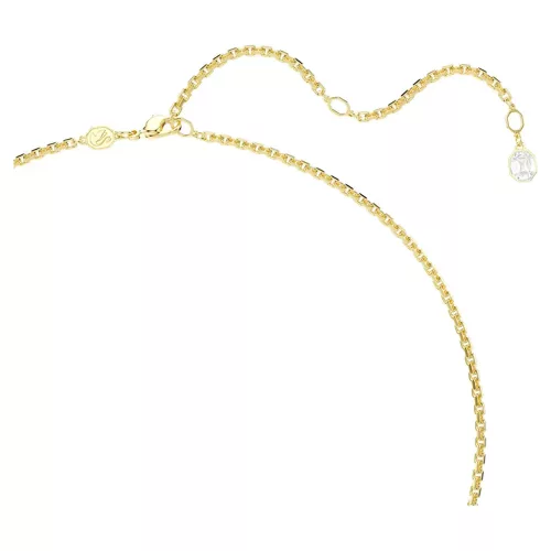 Swarovski Millenia barna kristály medál aranytónusú bevonattal