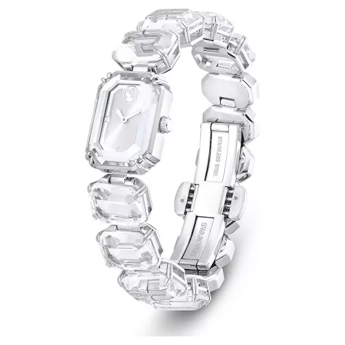 Swarovski Millenia női karóra ezüst kristály karkötővel elegáns