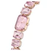 Swarovski Millenia női karóra rózsaszín kristály karkötővel elegáns