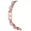 Swarovski Millenia női karóra rózsaszín kristály karkötővel elegáns