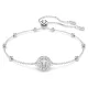 Swarovski Una Angelic 5733196 fehér kristályos ródium karkötő