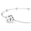 Swarovski Una Angelic 5733196 fehér kristályos ródium karkötő