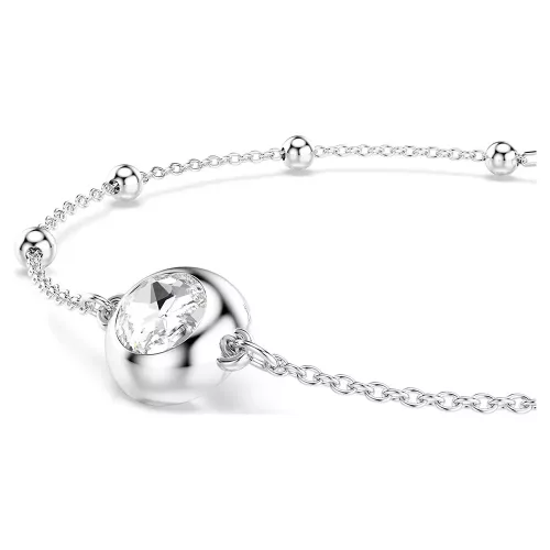 Swarovski Una Angelic 5733196 fehér kristályos ródium karkötő