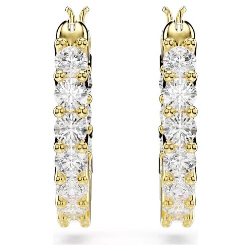 Swarovski Matrix Vittore 5733398 karika fülbevaló fehér kristályokkal