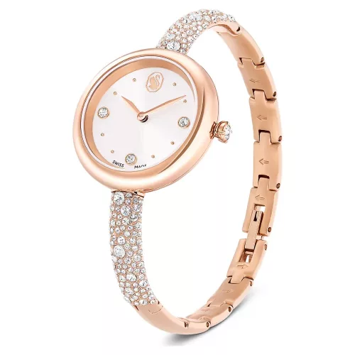 Swarovski Sublima kristályos női karóra rozéarany PVD 5734633 oldalról