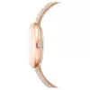 Swarovski Sublima kristályos női karóra rozéarany PVD 5734633 oldalsó korona