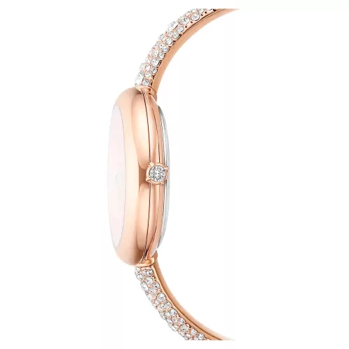 Swarovski Sublima kristályos női karóra rozéarany PVD 5734633 oldalsó korona