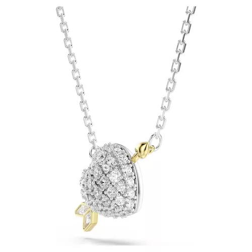Swarovski Idyllia szív medál nyaklánc fehér cirkon kővel