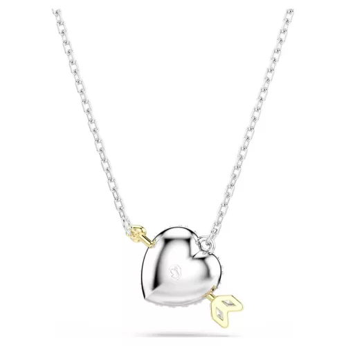 Swarovski Idyllia szív medál nyaklánc fehér cirkon kővel