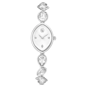 Swarovski Gema női karóra ezüst kristály karkötővel elegáns