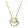 Swarovski Hyperbola női medál fehér kristályokkal és arany bevonattal