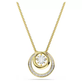 Swarovski Hyperbola női medál fehér kristályokkal és arany bevonattal