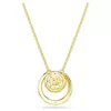Swarovski Hyperbola női medál fehér kristályokkal és arany bevonattal