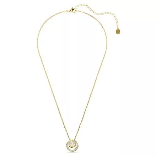Swarovski Hyperbola női medál fehér kristályokkal és arany bevonattal