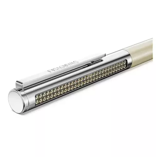 Swarovski Matrix Tennis golyóstoll barna lakkozással és kristályokkal