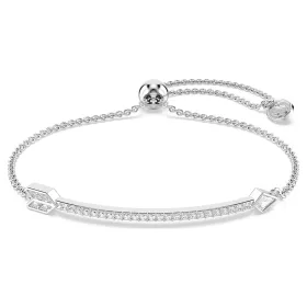 Swarovski Idyllia kristályos karkötő nyíl motívummal és ródium bevonattal