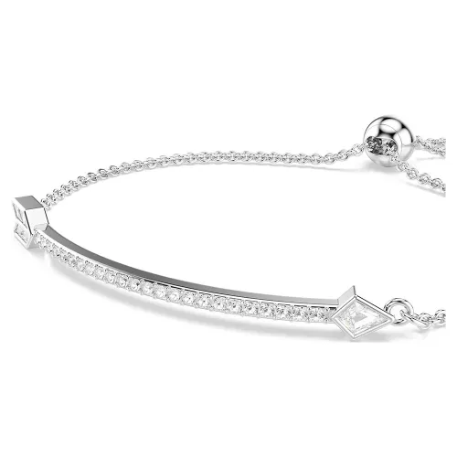 Swarovski Idyllia kristályos karkötő nyíl motívummal és ródium bevonattal