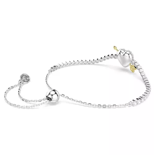 Swarovski Idyllia kristályos karkötő szív és nyíl motívummal