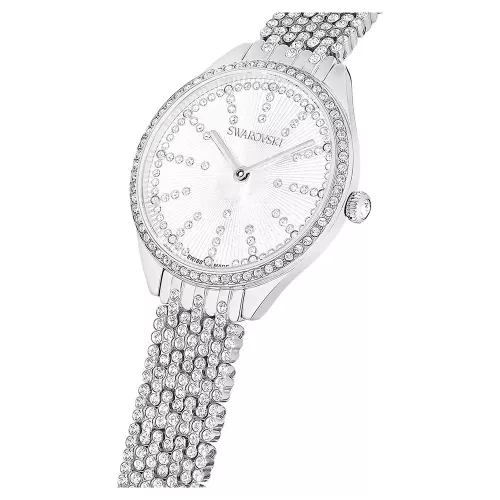 Swarovski Attract női karóra ezüst kristályokkal díszítve