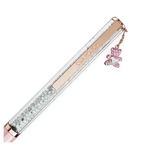 Swarovski Crystalline Medve kristályos golyóstoll rózsaszín kivitelben