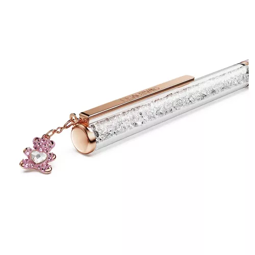 Swarovski Crystalline Medve kristályos golyóstoll rózsaszín kivitelben