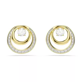 Swarovski női fülbevaló ezüst színű kristályos elegáns kivitel