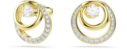 Swarovski női fülbevaló ezüst színű kristályos elegáns kivitel