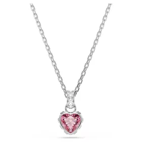 Swarovski Chroma rózsaszín szív medál Zirconia kővel 5757789