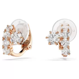 Swarovski Matrix klipszes rózsaarany Zirconia fülbevaló 5763822