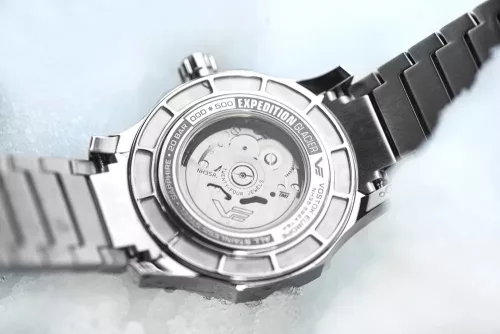 Vostok-Europe jeges hópehlyes számlapos automata 595A773 karóra jégben